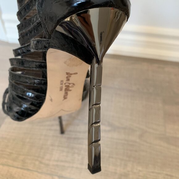 Sam Edelman strappy high heels with jewels size 8.5 - Picture 10 of 10